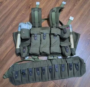 Replica Soviet Russian Lifchik Tactical 56 Carry R22 Chest Rig Bag Weste Outdoor - Bild 1 von 16