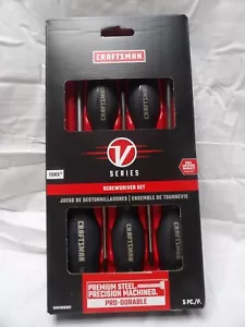 Craftsman 5 pc. Torx Screwdriver Set #CMHT65630V (T20, T25, T27, T30 & T40) - Picture 1 of 9