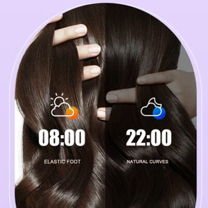 3 Tunable Temps Automatic Curling Iron Safe Anti-Scald Shell Hair Curler for - Picture 1 of 14
