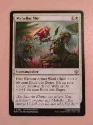 Magic MTG BLB Bloomburrow Mabellas Mut U 0021 Deutsch NM - Bild 1 von 2