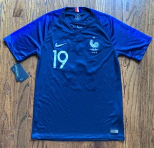 NWT Nike France 2018 2019 Home Football Soccer Jersey Mens Size Small FFF NEW - Picture 1 of 14