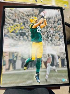 Robert Tonyan 16x20 photo signed Green Bay Packers Beckett Authentication - Picture 1 of 1