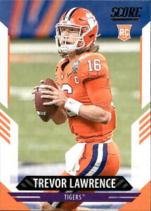 2021 Score #301 Trevor Lawrence RC Rookie Card