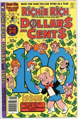 Richie Rich Dollars and Cents #100 VF (Harvey Comics 1981) - Image 1 of 4