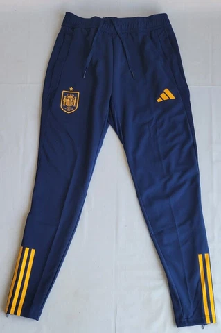 Mens Size Small Tenablue Adidas Spain Tiro 2022 Training Pants HE8827 Cover