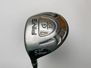 Ping G10 Draw 5 Fairway Wood 18.5* TFC 129 F Regular Graphite Mens LH - Picture 1 of 8
