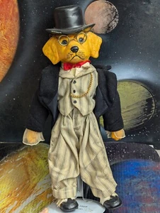 15" Vintage 1994 Heritage Mint Pet Personalities Henry the Country Squire Dog - Picture 1 of 20