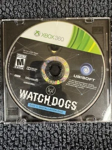 Watch Dogs (Microsoft Xbox 360, 2014) Installation Disc Only, Tested, Working - Picture 1 of 3