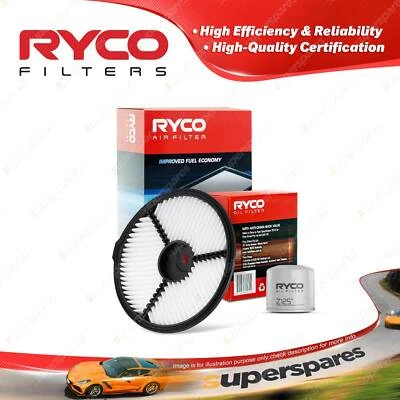 Ryco Oil Air Filter for Holden Barina MF MH 4cyl 1.3L Petrol G13B 89-94 - image 1 of 2