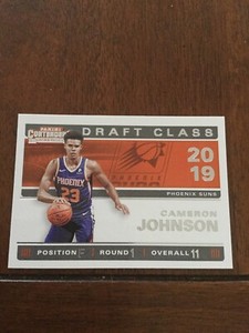 2019 Contenders Draft Class Rookie Cameron Johnson Suns