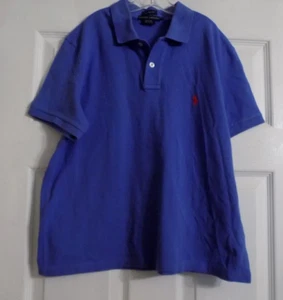 Boy's Ralph Lauren Short Sleeve Polo Shirt Short Sleeve Classic Fit Size L Or 14 - Picture 1 of 6