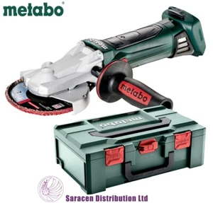 METABO WF 18 LTX 125 AMOLADORA ANGULAR RÁPIDA INALÁMBRICA CABEZA PLANA - 601306840 - Imagen 1 de 1
