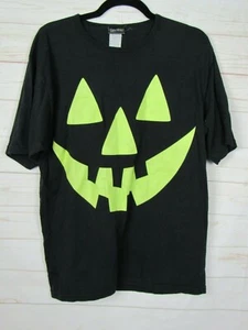 Camisa de Halloween Unisex Negra Jack-o-Lantern Manga Corta Talla XL - Imagen 1 de 7