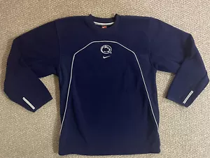 NIKE Penn State PSU Pullover Pile Giovanile Grande 16/18 Blu Morbido e Comodo Usato in Ottime Condizioni ๐ - Foto 1 di 7