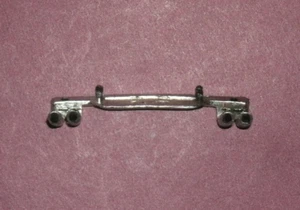 Marmitta scala 1/18 e doppi punte di scarico (larghezza 2,35") parte in plastica per auto pressofusa - Foto 1 di 5