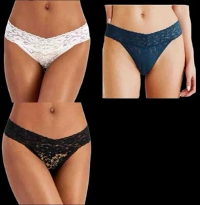 INC International Concepts Sheer Lace Thong Underwear Panties Plus Size 3X NWT - Picture 1 of 26
