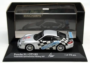 Porsche 911 GT3 RS 997 Anno 2007, Minichamps Spielwarenmesse 2007, 1:43, 576 Pz - Foto 1 di 7
