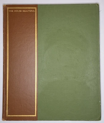 Frank Lloyd Wright,   The House Beautiful (Facsimile)  1963 Very Good Ex-Library - Image 1 of 4