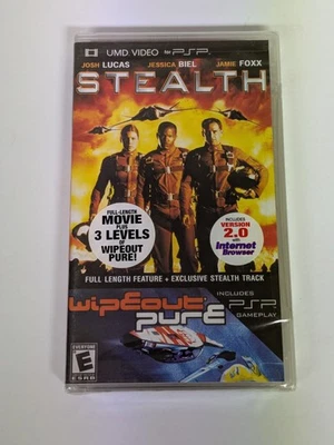 Sony PSP UMD Stealth Wipeout Pure UMD Video Game Disc Factory Sealed Jamie Foxx - Image 1 of 4