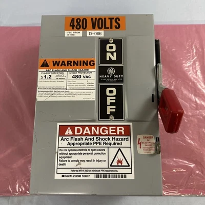 通用电气 TH3361 安全开关 30A 600 VAC — 第 1/4 张图片