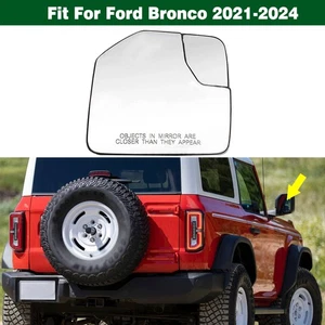 Espejo retrovisor lateral derecho vidrio térmico con placa CLH85707339 para Ford Bronco 2021-2024 - Imagen 1 de 10