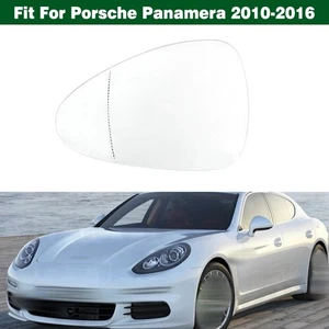Left Driver Side Mirror Glass Heated Blind Line For For Porsche Panamera 2010-16 - Picture 1 of 7