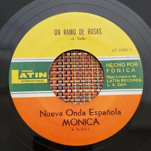MONICA - Un Ramo De Rosas / Spanish Pop 45 on DISCOS LATIN (159) - Picture 1 of 2