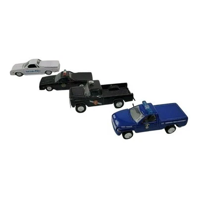 Vintage Racing Champions Diecast Ford Pick Chevy EI Police Vehicle Bundle - Image 1 of 4