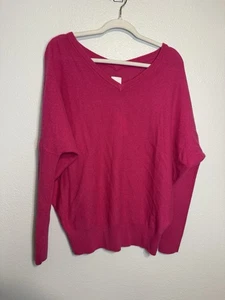 Anthropologie Maeve 100 % Kaschmir Charley Relaxed Fit Drop Shoulder Pullover Gr. S - Bild 1 von 7