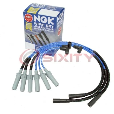 1 pc NGK Spark Plug Wire Set for 2007-2011 Jeep Wrangler 3.8L V6 - Engine ez - Image 1 of 4
