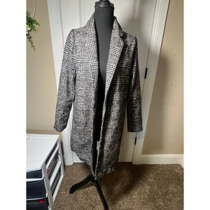 Ambiance Outerwear Damen karierter karierter Mantel Jacke Old Money Style - Bild 1 von 5