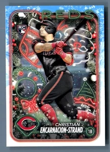 2024 Topps Holiday - Christian Encarnación - Strand RC Base #H85 Cincinnati Reds - Imagen 1 de 1