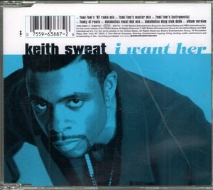 Keith Sweat I Want Her CD Germany Elektra 1997 E3887CD - Picture 1 of 2
