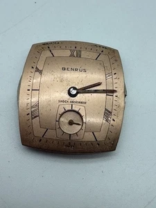 Vintage Benrus 17 Jewels AR1 Watch Movement Untested - Picture 1 of 7