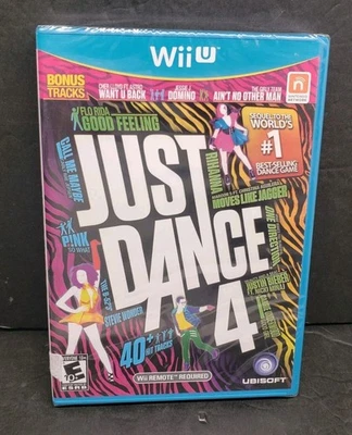 Just Dance 4 (Nintendo Wii U, 2012) Ubisoft Game Brand NEW Sealed - Image 1 of 4
