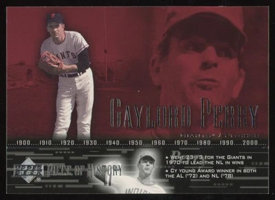 2002 Upper Deck Piece of History Gaylord Perry San Francisco Giants #71 - Image 1 of 2