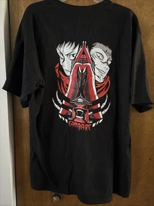 Jujutsu Kaisen T-shirt Anime Horror Black Short Sleeve 2XL - Picture 1 of 4
