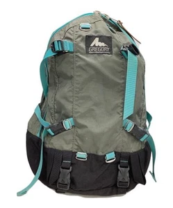GREGORY Backpack all day old logo Green x blue - Picture 1 of 10