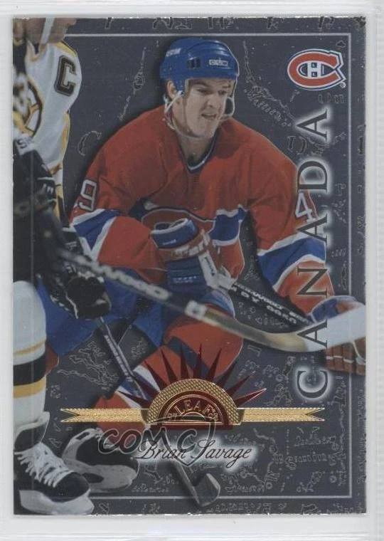 1997-98 Leaf International Stars Brian Savage #68 - Image 1 of 2