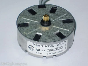 cdc MOTORE PROGRAMMATORE M48 DESTRO 50/60HZ 2.8W 230V M48R AT S 230V 2,9W * - Imagen 1 de 1