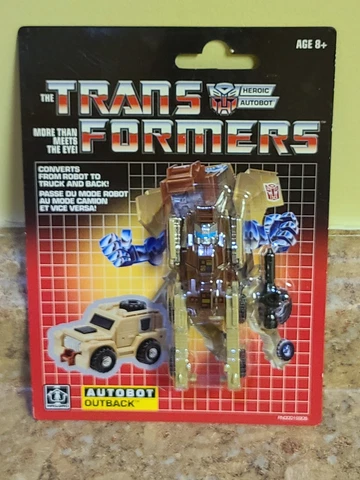 Transformers G1 Walmart Exclusive Reissue Outback Cover
