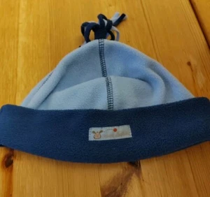 Baby Coco Soft Fleece Pull On Hat In Blue Size 0/3 Months - Picture 1 of 3