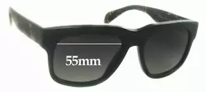 Lentes de repuesto para gafas de sol SFx para Prada SPR14Q - 55 mm de ancho - Imagen 1 de 30