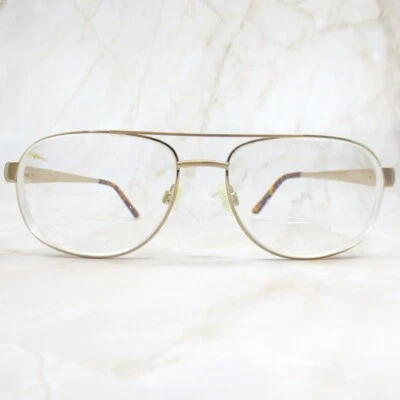 Stetson Zyloware Eyeglasses Frame 057 Men's Gold Metal Full Rim Square 57-16 - Image 1 of 4