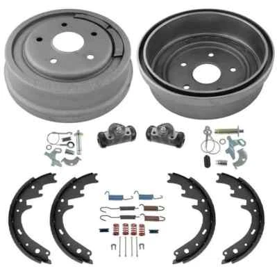 11" Rear Drum Brake Repair Kit 8 PCS Set Wheel Cylinders for Ford F150 E100 E150 - Изображение 1 из 4