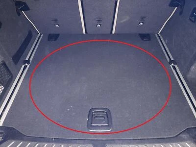 18 19 20 21 22 23 24 BMW X3 OEM cubierta de carga inferior negra MAOQ Foto 1 de 4