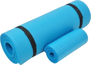 1/2-Inch Extra Thick High Density Anti-Tear Exercise Yoga Mat with Knee Pad and - Picture 1 of 12