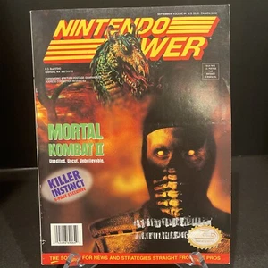 1994 Nintendo Power Vol. 64 - Mortal Kombat II W/ Poster And Cards - Picture 1 of 14