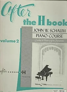 Libro After H John Schaum curso de piano 32 páginas vol 2 - Imagen 1 de 2