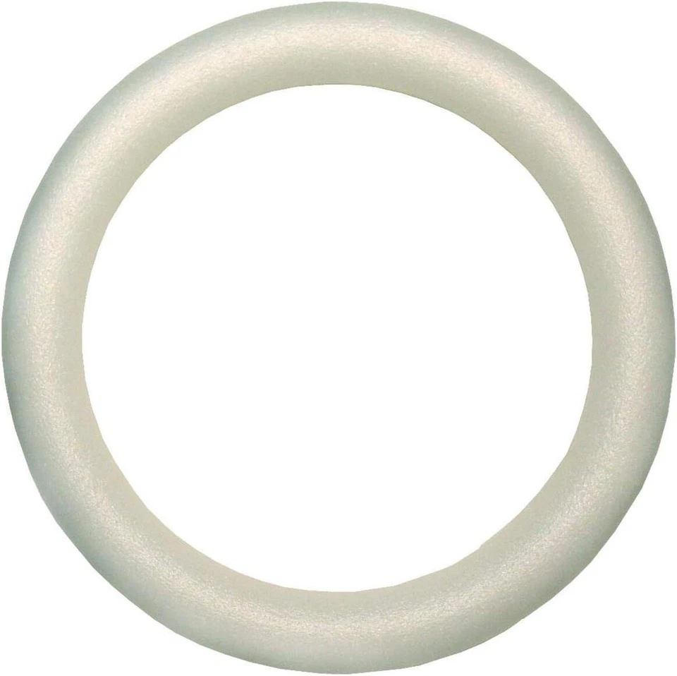 FloraCraft Flora Craft Styrofoam Extruded Wreath Bulk 14" White - Image 1 of 1